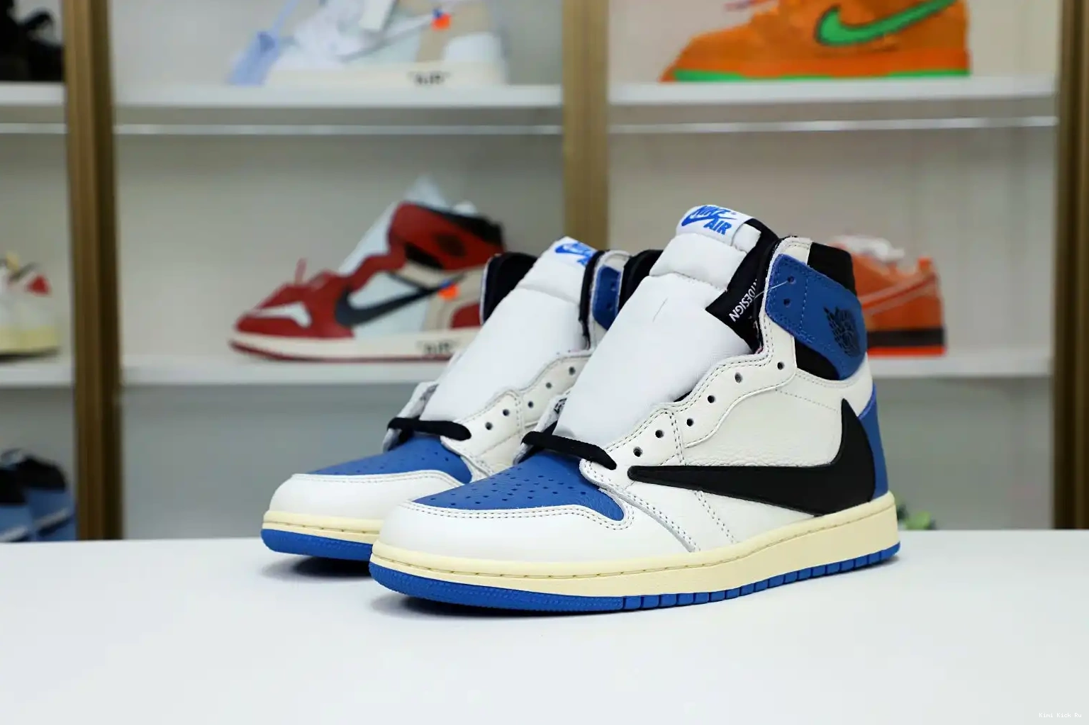 1 HIGH TRAVIS AIR DESIGN X SCOTT FRAGMENT RETRO X JORDAN Kimikick 0405